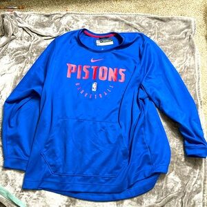 Detroit pistons dri-fit crew neck